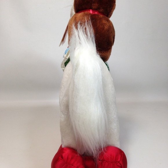 Dakin Christmas Rockers Rocking Horse and Teddy Bear Stuffed Animals 12" -1984 - Picture 8 of 12